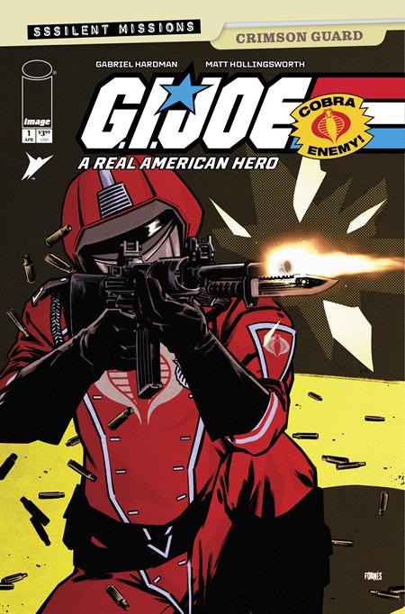 GI JOE A REAL AMERICAN HERO SSSILENT MISSIONS CRIMSON GUARD #1 (ONE SHOT) CVR B JORGE FORNES VARIANT