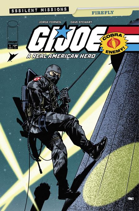 GI JOE A REAL AMERICAN HERO SSSILENT MISSIONS FIREFLY #1 (ONE SHOT) CVR B JORGE FORNES VARIANT