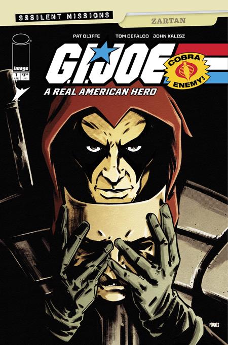 GI JOE A REAL AMERICAN HERO SSSILENT MISSIONS ZARTAN #1 (ONE SHOT) CVR B JORGE FORNES VARIANT