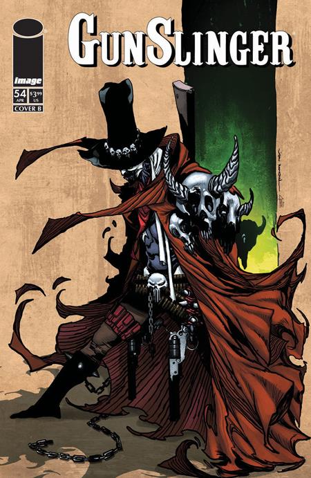 GUNSLINGER SPAWN #54 CVR B VON RANDAL VARIANT