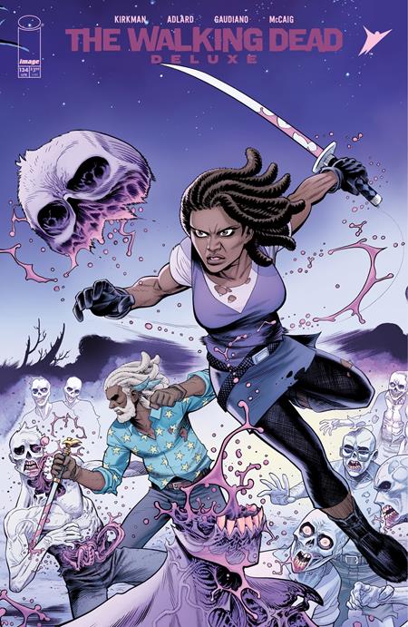 WALKING DEAD DELUXE #134 CVR C CLIFF RATHBURN CONNECTING VARIANT (MR)
