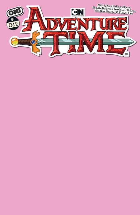 ADVENTURE TIME (2025) #12 CVR C GUMBALL GUARDIAN PINK BLANK SKETCH VARIANT