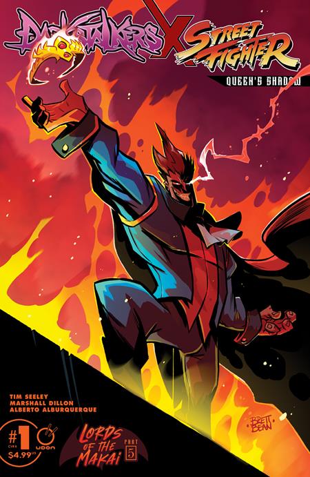 DARKSTALKERS X STREET FIGHTER QUEENS SHADOW #1 (ONE SHOT) CVR B BRETT BEAN VARIANT