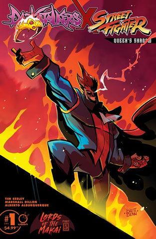 DARKSTALKERS X STREET FIGHTER QUEENS SHADOW #1 (ONE SHOT) CVR B BRETT BEAN VARIANT