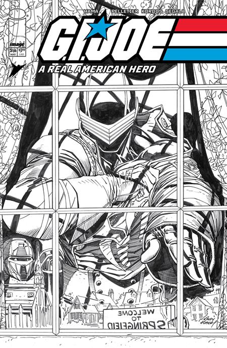 GI JOE A REAL AMERICAN HERO #316 CVR B ANDY KUBERT VARIANT