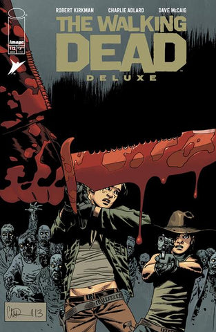 WALKING DEAD DELUXE #112 CVR B CHARLIE ADLARD & DAVE MCCAIG VARIANT