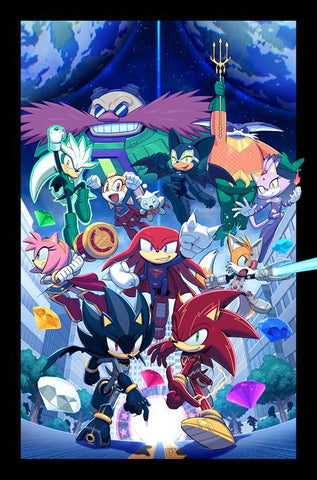 DC X SONIC THE HEDGEHOG THE METAL LEGION #1 (OF 5) CVR D MIN HO KIM CARD STOCK VAR