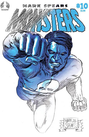 MARK SPEARS MONSTERS #10 CVR C MARK SPEARS MIDKNIGHT MAN CONCEPT VAR