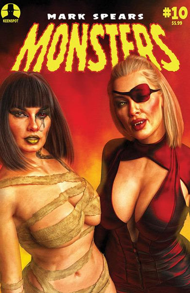MARK SPEARS MONSTERS #10 COVER PACK PRE-ORDER