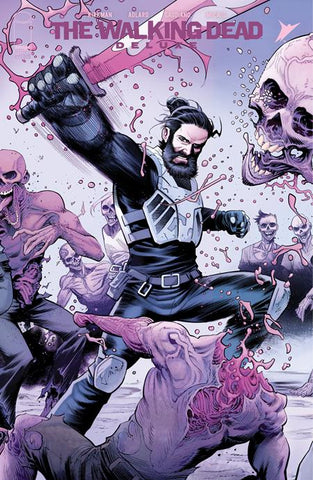 WALKING DEAD DELUXE #137 CVR C CLIFF RATHBURN CONNECTING VAR (MR)