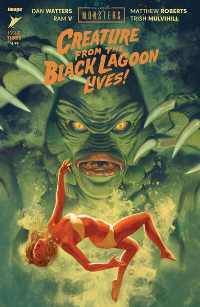 UNIVERSAL MONSTERS CREATURE FROM THE BLACK LAGOON LIVES - COMPLETE SERIES WITH VARIANTS - 7 BOOKS