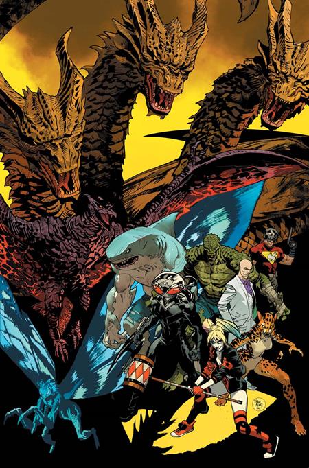 JUSTICE LEAGUE VS GODZILLA VS KONG 2 #1 (OF 7) CVR B DAN MORA VARIANT