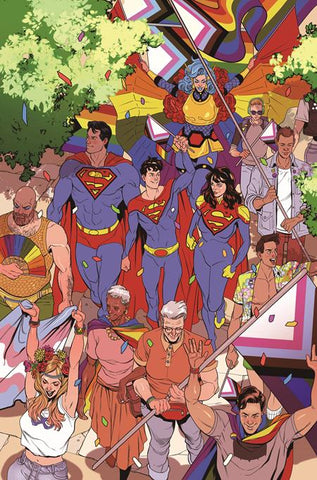 SUPERMAN #27 CVR E RACHEL STOTT DC PRIDE VARIANT
