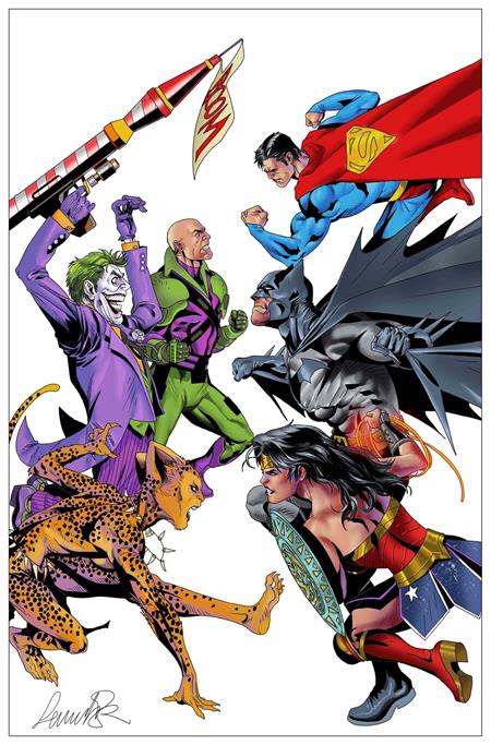 JUSTICE LEAGUE UNLIMITED #8 CVR D SALVADOR LARROCA VARIANT