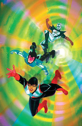 JUSTICE LEAGUE THE ATOM PROJECT #6 CVR C KEVIN WADA VARIANT