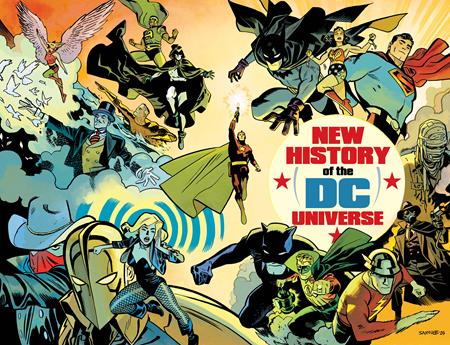 NEW HISTORY OF THE DC UNIVERSE #1 CVR A CHRIS SAMNEE WRAPAROUND