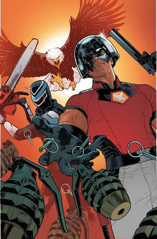 PEACEMAKER PRESENTS THE VIGILANTE EAGLY DOUBLE FEATURE #4 CVR B JEFF SPOKES VARIANT