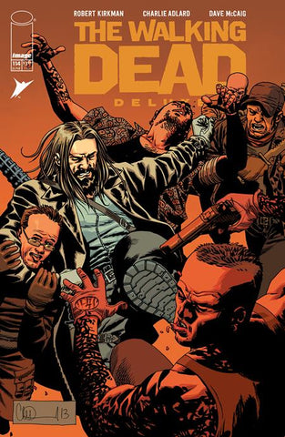 WALKING DEAD DELUXE #114 CVR B CHARLIE ADLARD & DAVE MCCAIG VARIANT