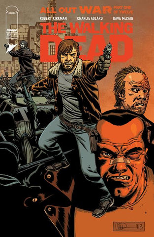 WALKING DEAD DELUXE #115 CVR B CHARLIE ADLARD & DAVE MCCAIG VARIANT