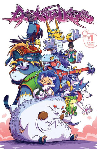 DARKSTALKERS X STREET FIGHTER BLOOD THRONE #1 CVR C DAX GORDINE VARIANT