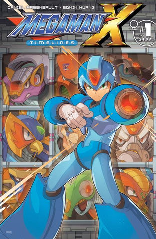 MEGA MAN X TIMELINES #1 CVR A EDWIN HUANG