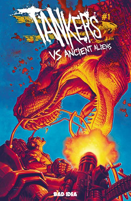 TANKERS VS ANCIENT ALIENS #1 (OF 4) CVR B LEWIS LAROSA VARIANT