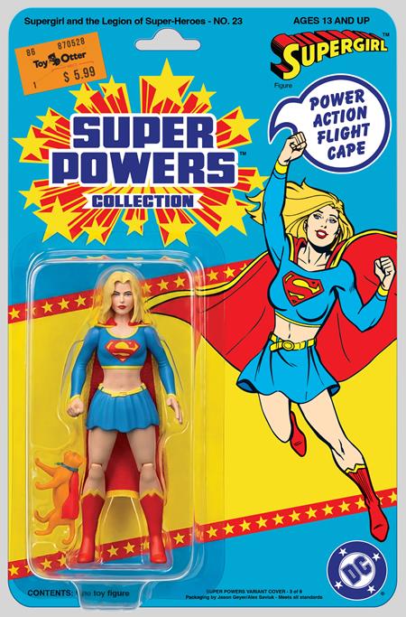 SUPERGIRL AND THE LEGION OF SUPER HEROES #23 FACSIMILE EDITION CVR B JASON GEYER & ALEX SAVIUK SUPERGIRL SUPER POWERS VARIANT