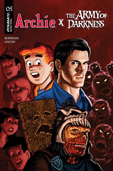 ARCHIE X ARMY OF DARKNESS #5 CVR B BILL GALVAN VARIANT