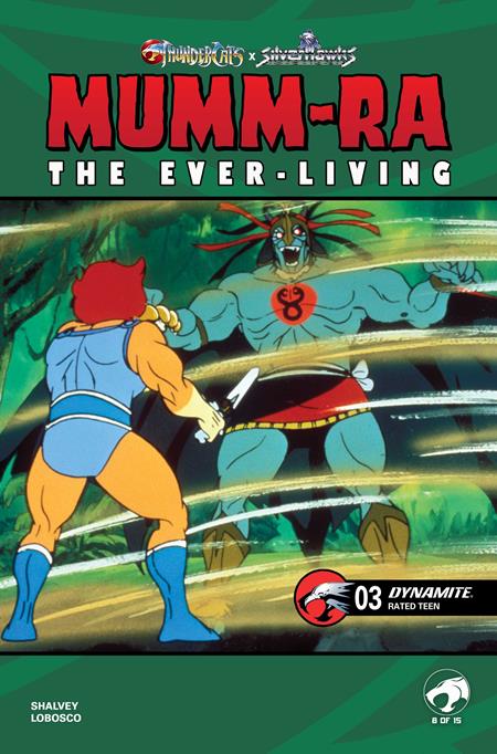 MUMM RA THE EVER LIVING #3 CVR E ANIMATION ART VARIANT