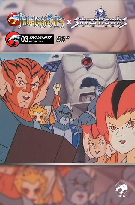 THUNDERCATS X SILVERHAWKS #3 CVR E ANIMATION ART VARIANT