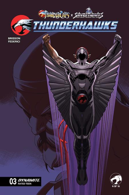 THUNDERCATS X SILVERHAWKS THUNDERHAWKS #3 CVR C MARCO FAILLA VARIANT