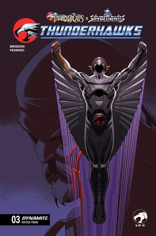 THUNDERCATS X SILVERHAWKS THUNDERHAWKS #3 CVR C MARCO FAILLA VARIANT