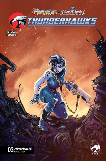 THUNDERCATS X SILVERHAWKS THUNDERHAWKS #3 CVR D ALESSANDRO RANALDI VARIANT