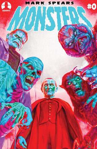 MARK SPEARS MONSTERS #0 DELUXE EDITION (ONE SHOT) CVR E MARK SPEARS THE SQUAD VARIANT
