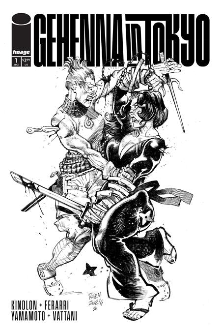 GEHENNA IN TOKYO (ONE SHOT) CVR F MAURIZIO ROSENZWEIG VARIANT (MR)