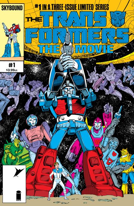 TRANSFORMERS THE MOVIE 40TH ANNIVERSARY EDITION #1 (OF 3) CVR B DON PERLIN & IAN AKIN VARIANT