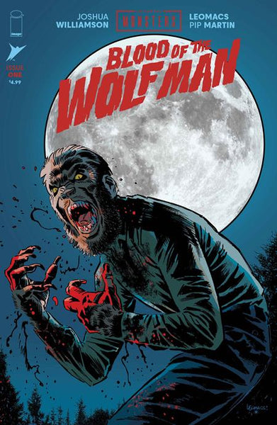 UNIVERSAL MONSTERS BLOOD OF THE WOLF MAN #1 - COVER COLLECTION - 4 BOOKS