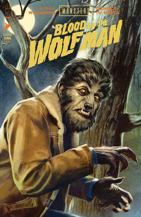 UNIVERSAL MONSTERS BLOOD OF THE WOLF MAN #1 (OF 4) CVR B JOSHUA MIDDLETON VARIANT