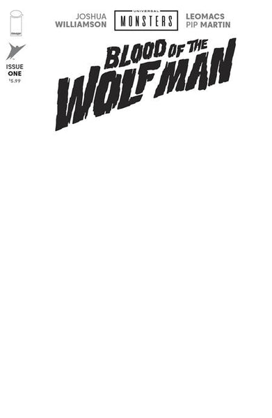UNIVERSAL MONSTERS BLOOD OF THE WOLF MAN #1 - COVER COLLECTION - 4 BOOKS