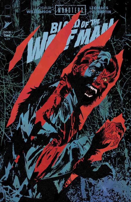 UNIVERSAL MONSTERS BLOOD OF THE WOLF MAN #1 - COVER COLLECTION - 4 BOOKS