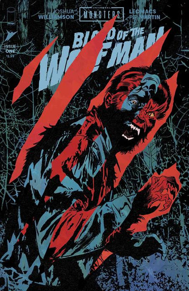UNIVERSAL MONSTERS BLOOD OF THE WOLF MAN #1 - COVER COLLECTION - 4 BOOKS