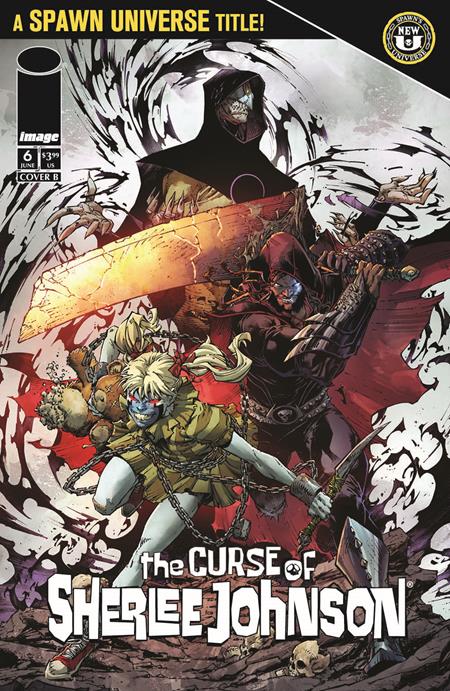 SPAWN THE CURSE OF SHERLEE JOHNSON #6 CVR B BRETT BOOTH VARIANT