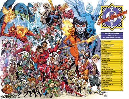 GHOST MACHINE THE OFFICIAL GUIDEBOOK #3 (OF 5) CVR C IVAN REIS & DANNY MIKI WRAPAROUND VARIANT