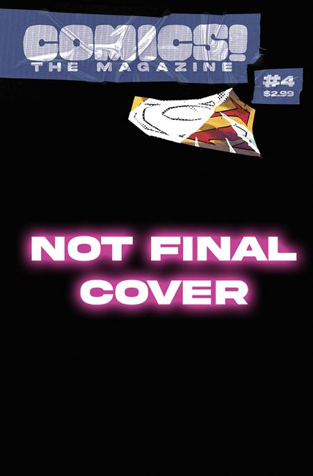 COMICS THE MAGAZINE #4 CVR B RICO RENZI VERTIGO VARIANT