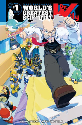 DR WILY #1 (ONE SHOT) CVR B JEFFREY CRUZ VARIANT