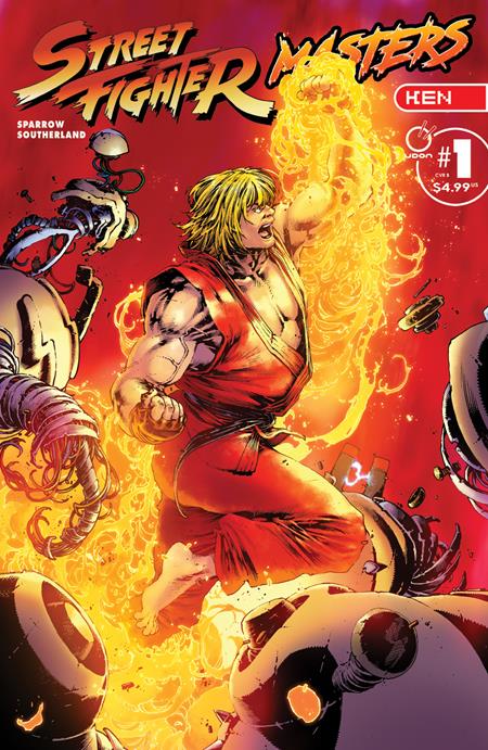 STREET FIGHTER MASTERS KEN #1 (ONE SHOT) CVR B MATTHEW WELDON VARIANT