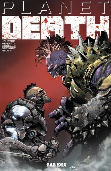 PLANET DEATH #1 COVER PACK PRE-ORDER