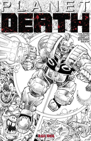 PLANET DEATH #1 COVER PACK PRE-ORDER