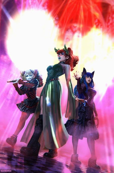 GOTHAM CITY SIRENS UNFIT FOR ORBIT #1 COVER PACK PRE-ORDER