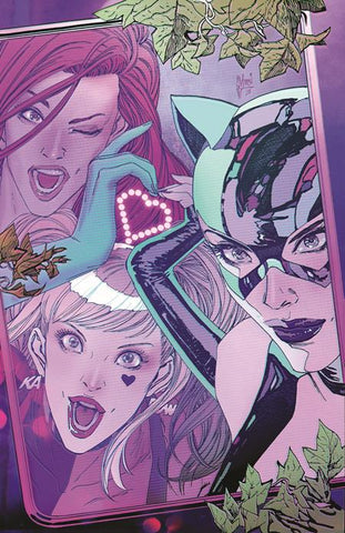 GOTHAM CITY SIRENS UNFIT FOR ORBIT #5 (OF 5) CVR C GUILLEM MARCH CONNECTING VARIANT